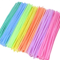 Direct usine : Tiges de chenille et fils créatifs pelucheux en vrac pour la fabrication de fleurs DIY et fournitures de décoration artisanales
