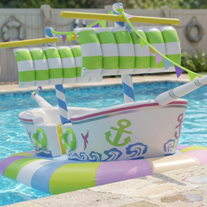 Bateau gonflable, jouet softplay, rockeur électrique - Product Image 2