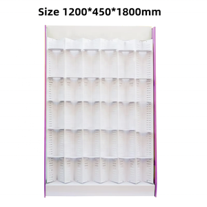 Étagère murale moderne personnalisée pour bibliothèque, livres pour enfants, mangas, bandes dessinées, autocollants, livres <span class=keywords><strong>de</strong></span> coloriage, magazines, accessoires, présentoir en métal - Product Image 2