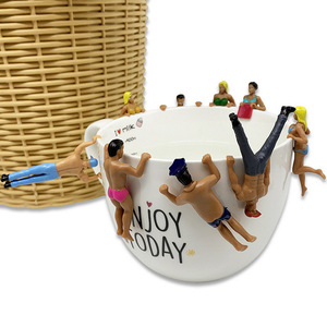 Nouveauté : Lot de 8 marqueurs de verres en caoutchouc écologiques, motifs de dessins animés, jouets promotionnels de collection, étiquettes uniques sérigraphiées - Product Image 2