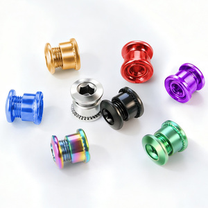 Vis de pédalier haute résistance disponibles en OEM pour VTT et vélo de route, vis à disque pour pièces de pédalier - Product Image 1