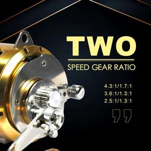 بكرة صيد للخدمة الشاقة ، بكرة صيد بحد أقصى للجر 35 من البحر ، قارب المحيط البحري ، بكرة صيد بكرة الصيد - Product Image 5