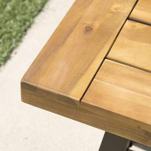 DB Moderne Catriona Banc pour Entrée Chambre Jardin Extérieur-Polyvalent Bois Plastique Métal Meubles de Patio - Product Image 2