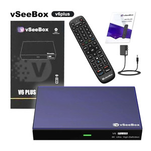 VseeBox V6 Plus Android 14.0 TV Box 8K 4GB 64GB Amlogic S905Y5 Smart US TV Box 5G WiFi BT5.0 Lecteur Multimédia Home Cinéma Vente en Gros - Product Image 1