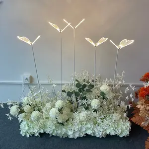 ไฟ LED รูปผีเสื้อนกฮัมมิงเบิร์ดสำหรับตกแต่งสวนดอกไม้งานแต่งงาน