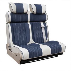 Siège <span class=keywords><strong>de</strong></span> voiture pliable <span class=keywords><strong>en</strong></span> cuir personnalisable à vente chaude pour fourgon, <span class=keywords><strong>camping</strong></span>-<span class=keywords><strong>car</strong></span>, VR avec canapé-lit et 2 sièges - Product Image 1
