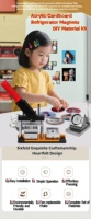 Machine à aimants pour réfrigérateur pour une production efficace d'aimants personnalisés et promotionnels avec précision et un débit élevé