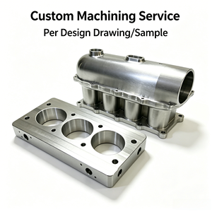 โรงงาน CNC จีน รับผลิตอะแดปเตอร์ลิ้นปีกผีเสื้อ 5 แกนความแม่นยำสูง Ls High RAM Intake Plenum Top สำหรับเทอร์โบชาร์จ - Product Image 1