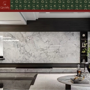 Dalles <span class=keywords><strong>de</strong></span> quartzite super blanc GOLDKING pour mur TV <span class=keywords><strong>de</strong></span> salon, découpe sur mesure, approvisionnement en gros, prêt pour les projets, design intérieur - Product Image 5
