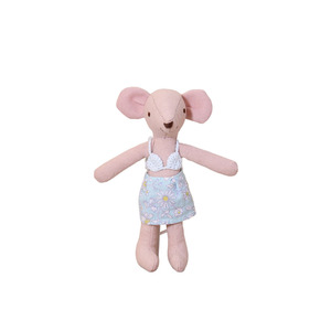 Vente en gros de jouets en peluche de style nordique, petite souris de conte de fées, en coton et lin, en peluche, comme cadeaux - Product Image 5