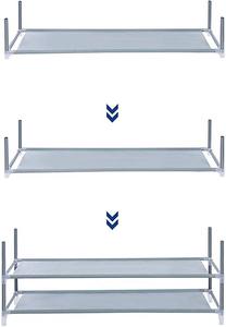 Hot Bán Giày Đứng Cho Nhà Giá Rẻ Dễ Dàng Lắp Ráp Tiết Kiệm Không Gian Tiện Ích Giày Lưu Trữ 8 Tier Giày Đứng Giá - Product Image 6