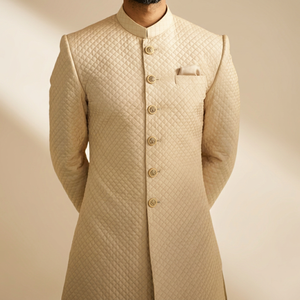 BEAUTIFUL-Indo-Western-Sherwani with <b>Pant</b>--with MATCHING SHOE WITH Embroidery for Indian/Pakistani Party & WEDDING Dress=2021-- - Product Image 3