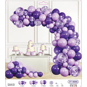 Rose Pink Blue Latex Theme Balloon Set for <strong>Boy</strong> &amp; Girl Birthday &amp; Wedding Party <strong>Decorations</strong> - Product Image 3