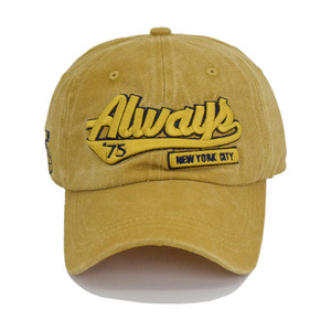 Gorra de Béisbol Ajustable de Moda para Mujer, con Protección <span class=keywords><strong>UV</strong></span>, Estilo Desgastado, con Letras Bordadas, Venta al Por Mayor - Product Image 2