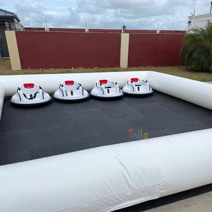 Pista <span class=keywords><strong>Inflable</strong></span> para Autos <span class=keywords><strong>de</strong></span> Choque, Ideal para Niños, Pista <span class=keywords><strong>de</strong></span> Juego <span class=keywords><strong>Inflable</strong></span> para Exteriores, Corralito para Bebés - Product Image 2