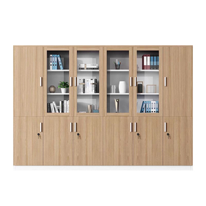 Suministro de fábricas chinas, venta al por mayor, nuevo diseño, archivadores de oficina de madera <span class=keywords><strong>baratos</strong></span>, estantería - Product Image 6