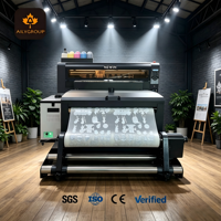 Printer Transfer Panas DTF Dual XP600 Head 60cm A1 untuk Kaos Katun, Tas Kanvas, Custom DIY, dan Toko Pengolahan Garmen
