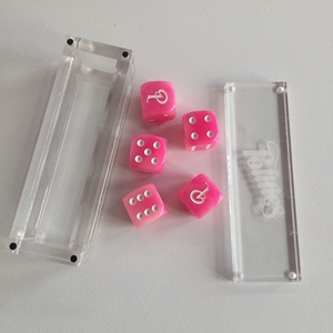 <span class=keywords><strong>Dados</strong></span> <span class=keywords><strong>de</strong></span> Resina con Caja <span class=keywords><strong>de</strong></span> Acrílico, Juego <span class=keywords><strong>de</strong></span> <span class=keywords><strong>Dados</strong></span> al por Mayor para <span class=keywords><strong>Juegos</strong></span> - Product Image 2
