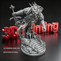 Компания по 3D-печати из смолы: изготовление на заказ фигурок, статуэток, деталей игрушек с высокой точностью и сложной детализацией, оптом