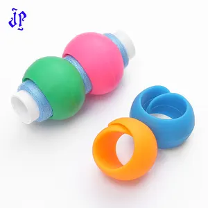 Clips de bobine ronds en silicone JP pour empêcher le fil de tomber des clips de fil de canette outils de couture colorés de canette