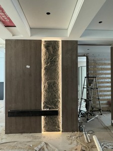 <span class=keywords><strong>Dalle</strong></span> épaisse en pierre artificielle PU moderne pour application murale intérieure et extérieure avec éclairage <span class=keywords><strong>LED</strong></span> - Product Image 2