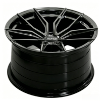 Jantes chromées forgées sur mesure, jantes monobloc forgées 5x112 5x120 5x114.3 pour voitures particulières, jantes en aluminium forgé de 18, 19, 20, 21, 22 pouces