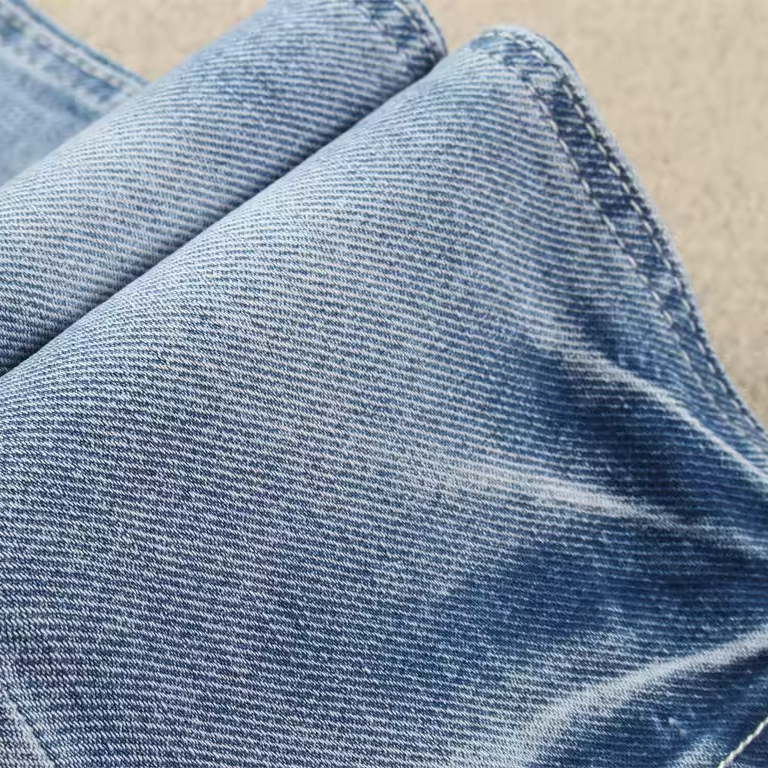 Denim Fabric with Stretch Cotton Polyester