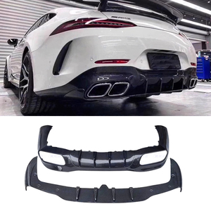 AMG GT50 <span class=keywords><strong>53</strong></span> 63 <span class=keywords><strong>4MATIC</strong></span> + Upgraded GT63S Diffuseur arrière en fibre de carbone avec embout d'échappement pour Mercedes-Benz AMG 2019-2023 - Product Image 2