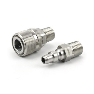 Conector Rápido Hikelok de Fábrica, <span class=keywords><strong>6000</strong></span> LB, 1/4\", Acero Inoxidable 316, Conector Rápido de Gran Flujo, Hembra NPT de 1/4\" - Product Image 2