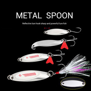 Leurre de pêche en métal Horizon Spoon 85mm 50g Spinner Baits Pêche en eau salée Jigging Lures - Product Image 4