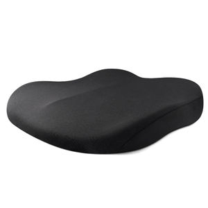 Coussin de siège <span class=keywords><strong>rehausseur</strong></span> de voiture en mousse à mémoire de forme pour adulte <span class=keywords><strong>rehausseur</strong></span> de hauteur pour <span class=keywords><strong>conducteur</strong></span> pour voiture, bureau et maison coussin de siège de chaise - Product Image 2