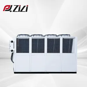 PO-ZL200AS attrezzatura per refrigeratore da laboratorio sistema di raffreddamento ad acqua raffreddato a stampo macchina industriale refrigeratore d'acqua a vite 200HP