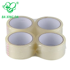 Nhà Máy giá bán buôn tự dính băng Bopp Jumbo CuộN rõ ràng không có bong bóng Bopp bao bì băng cho hộp niêm phong vận chuyển - Product Image 1