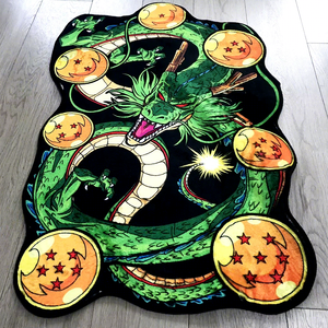 Tapetes Grandes com Desenhos de Anime em Estoque, Tapetes Adoráveis de Dragão, Personalize Seu Próprio Tapete, Decoração Antiderrapante para Sala de Estar, Tapetes Domésticos, Presente Infantil - Product Image 1