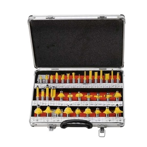<span class=keywords><strong>35</strong></span> pièces/ensemble 1/2 tige bois coupe coupe formant Kit d'outils de fraisage - Product Image 1