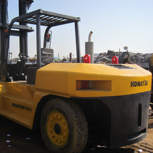 Trusted <b>Used</b> Komatsu FD150 15 Ton Diesel Forklift with Three Stage Mast Long Service Life and High Cost Performance - Product Image 2