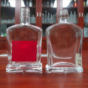 Food Grade Mini Type <strong>5cl</strong> 50ML Square Pisco Glass <strong>Bottle</strong> for Wine - Product Image 6