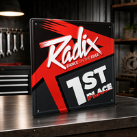Plaque en métal décorative rétro personnalisée et durable, plaque en aluminium vintage pour la décoration murale de la maison, du garage ou du bar