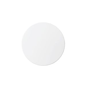 Mesa Auxiliar DB Acton con Acabado Blanco, Diseño Moderno con Pedestal, Muebles para Sala de Estar - Product Image 5