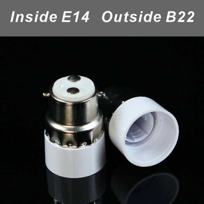 Plastique B22 à E14