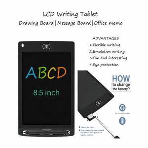 Tablette de dessin LCD NOVISON 8,5 pouces avec surface effaçable et effacement d'écran en un clic, garantie 1 an pour enfants - Product Image 3