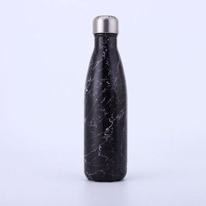 Logo personnalisé promotionnel 16 oz. Bouteille d'eau en acier inoxydable avec couvercle à visser pour les cadeaux d'entreprise et les événements sportifs - Product Image 3