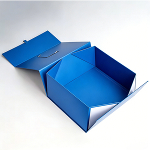 Boîtes cadeaux élégantes avec fermeture magnétique, couvercle rabattable, carton rigide haut de gamme, boîtes cadeaux pliables en papier pour l'emballage - Product Image 3
