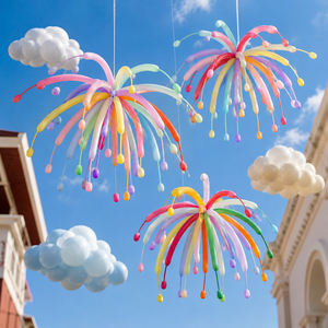 Ballons en latex brillants en forme <span class=keywords><strong>de</strong></span> nuage <span class=keywords><strong>de</strong></span> feux d'artifice JY, ensemble <span class=keywords><strong>de</strong></span> décoration <span class=keywords><strong>de</strong></span> fête, anniversaire, mariage, événement d'inauguration, <span class=keywords><strong>arche</strong></span> <span class=keywords><strong>de</strong></span> fête en gros - Product Image 1