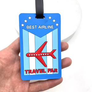 Etiquetas de PVC para Viajeros, Etiquetas de Silicona para Mochilas, Etiquetas para Equipaje, Etiquetas Promocionales para <span class=keywords><strong>Viajes</strong></span>, Porta Tarjetas de Embarque, Colgante para Maleta - Product Image 5