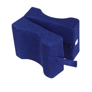 Oreiller pour les genoux en mousse à mémoire de forme réglable avec sangle, coussin orthopédique de soutien des jambes pour un sommeil confortable, hôtel, voyage, avion - Product Image 3