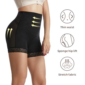 1144 pantalones levantadores de glúteos para mujer glúteos falsos caderas bragas moldeadoras de cuerpo de gran tamaño encaje trasero falso con almohadilla Calzoncillos Bóxer ropa moldeadora - Product Image 3