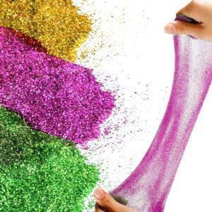 สไลม์สีสันสดใส ผงกลิตเตอร์สีสันสดใส 20 กรัม ขวดเลเซอร์กลิตเตอร์สำหรับตกแต่งเล็บ - Product Image 3