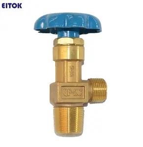 Válvula cilíndrica de latón para QF-2C, válvula reductora de presión de gas natural, para industria de nitrógeno, oxígeno, argón, acetileno, China - Product Image 1