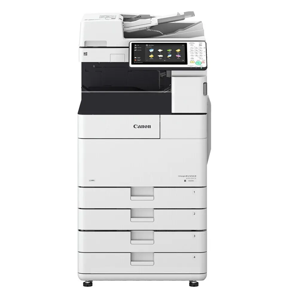 शीर्ष बिक्री इस्तेमाल किया Remanufacture फोटोकॉपी मशीन आईआर 4545 मोनोक्रोम फोटोकॉपियर A3 लेजर प्रिंटर के लिए कैनन डिजिटल मशीन रंग का 2g